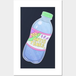 100% bottled Antis Tears Posters and Art